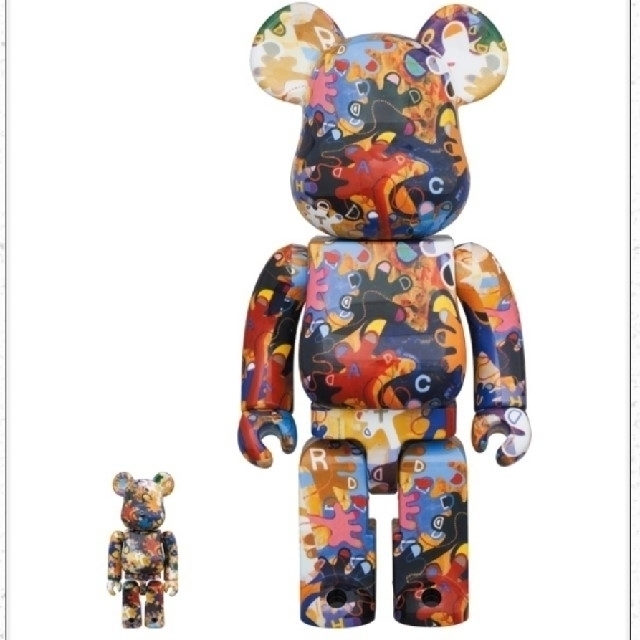 フィギュアBE@RBRICK 木梨憲武のっ手いこー！REACH OUT100%&400%