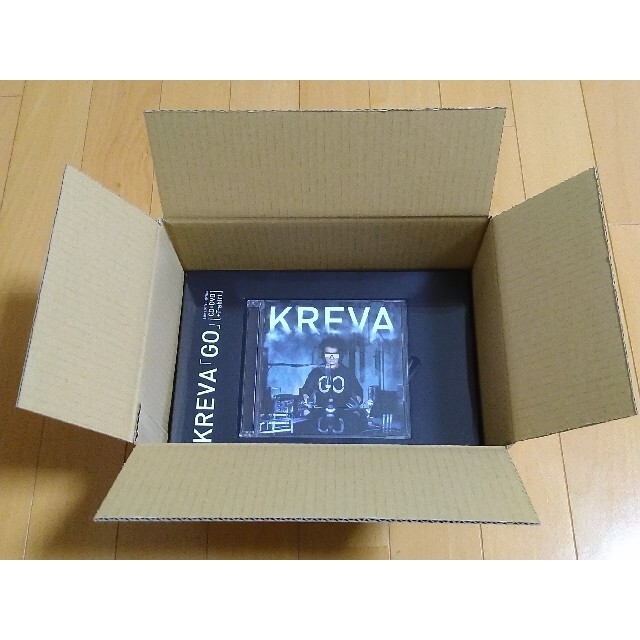【新品未開封】KREVA GO 完全生産限定盤（CD+DVD+Tシャツセット） エンタメ/ホビーのCD(ヒップホップ/ラップ)の商品写真