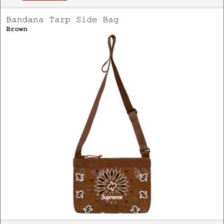 シュプリーム(Supreme)のsupreme Bandana Tarp Side Bag (ショルダーバッグ)