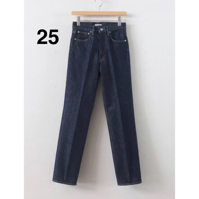 AURALEE  HARD TWIST DENIM 5P PANTS