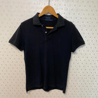 ラルフローレン(Ralph Lauren)の✴️ラルフローレン✴️レディース✴️ブラック半袖ポロシャツ✴️鹿の子素材✴️(ポロシャツ)