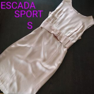 エスカーダ(ESCADA)のESCADA SPORT　ピンク　ワンピース(ひざ丈ワンピース)