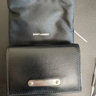 サンローラン(Saint Laurent)の値下げ！Saint Laurent PARIS サンローラン ミニ財布(折り財布)