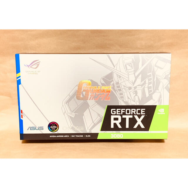 PC/タブレットRTX 3080 ROG-STRIX-RTX 3080-O10G-GUNDAM