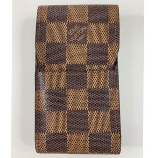 ルイヴィトン(LOUIS VUITTON)のルイヴィトン エテュイ・シガレット ダミエ N63024 美品(タバコグッズ)