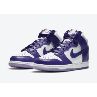 ナイキ(NIKE)のNike Dunk High Varsity Purple DC5382-100(スニーカー)