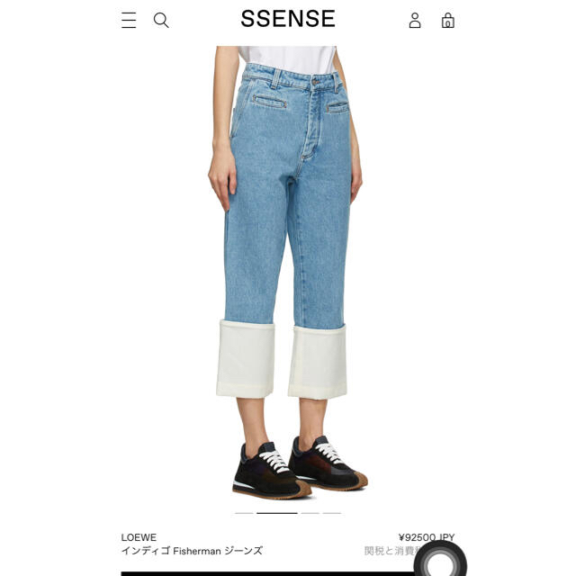 お待たせ! LOEWE - LOEWE fisherman denim デニム+ジーンズ - www
