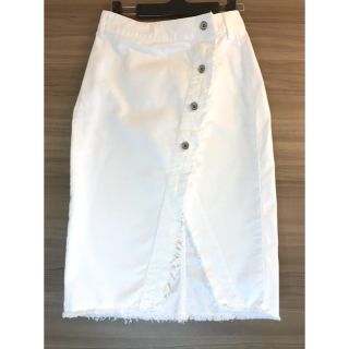 ザラ(ZARA)のZARA デニムスカート　XS (24) サイズ(ひざ丈スカート)