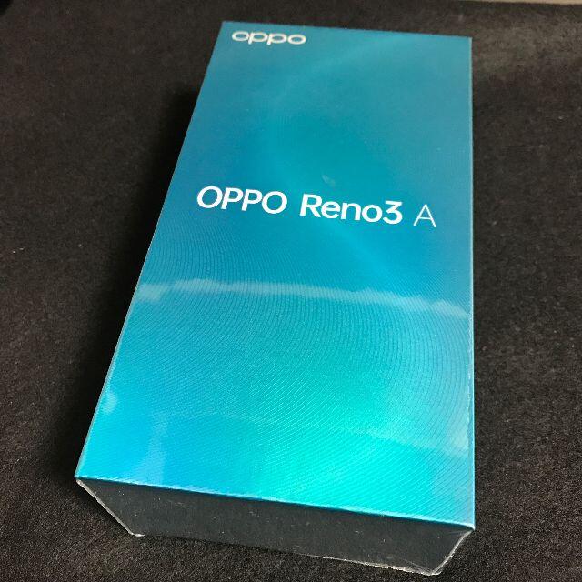 【新品/未開封】OPPO Reno3 A ブラック★SIMフリー/残債なし★