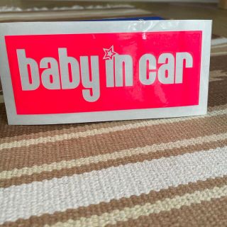 baby in carステッカー(その他)