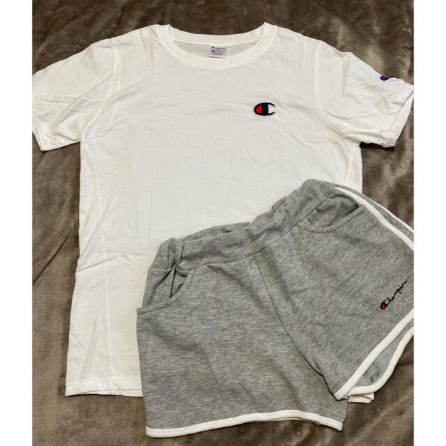 Champion(チャンピオン)のChampion 部屋着セット レディースのトップス(Tシャツ(半袖/袖なし))の商品写真