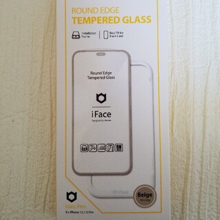 アイフォーン(iPhone)のiFace TEMPRED GLASS iphone12 グラスフィルム(保護フィルム)