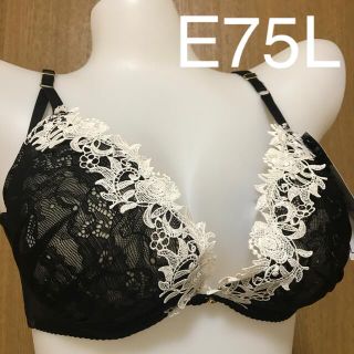 レース ブラショー E75L ブラック(ブラ&ショーツセット)