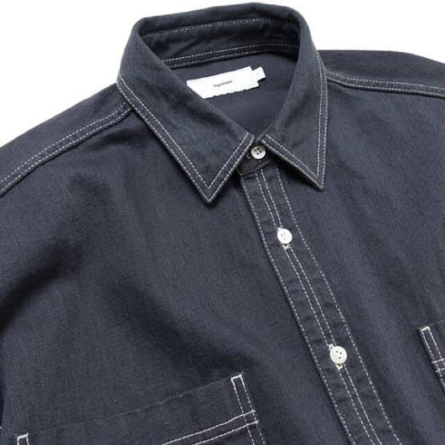 1LDK SELECT(ワンエルディーケーセレクト)のGraphpaper Denim Regular Collar Shirt メンズのトップス(シャツ)の商品写真