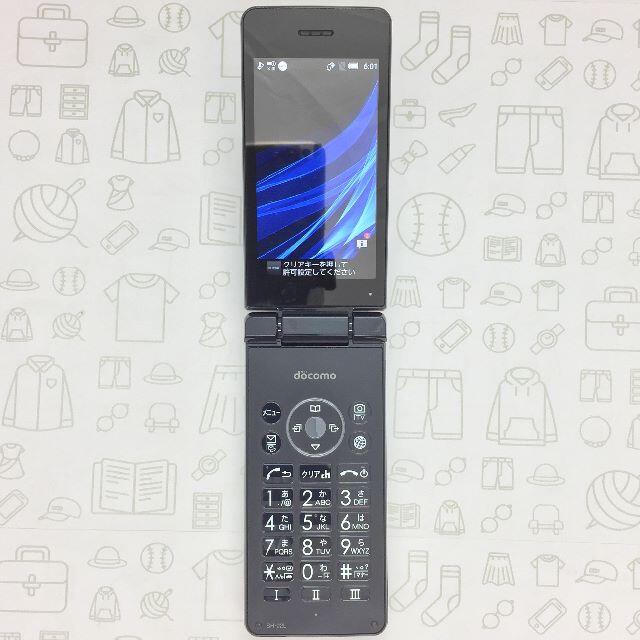 AQUOS(アクオス)の【B】SH-02L/AQUOS ケータイ/357776091843775 スマホ/家電/カメラのスマートフォン/携帯電話(スマートフォン本体)の商品写真