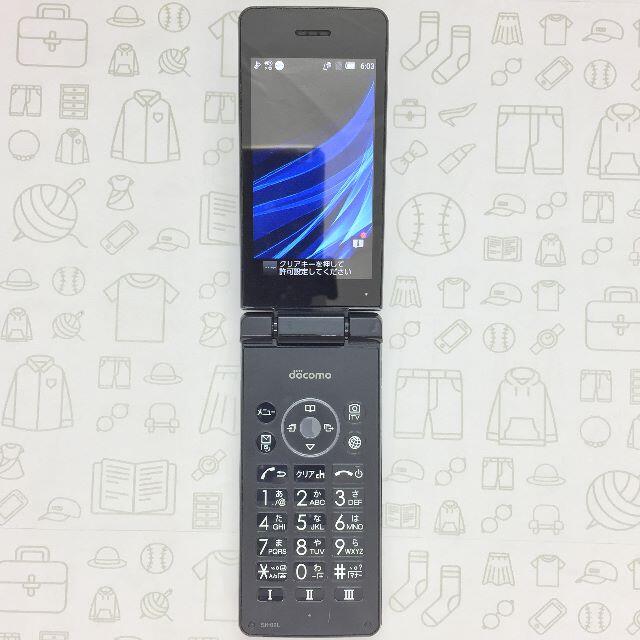 AQUOS(アクオス)の【B】SH-02L/AQUOS ケータイ/357776091824346 スマホ/家電/カメラのスマートフォン/携帯電話(スマートフォン本体)の商品写真