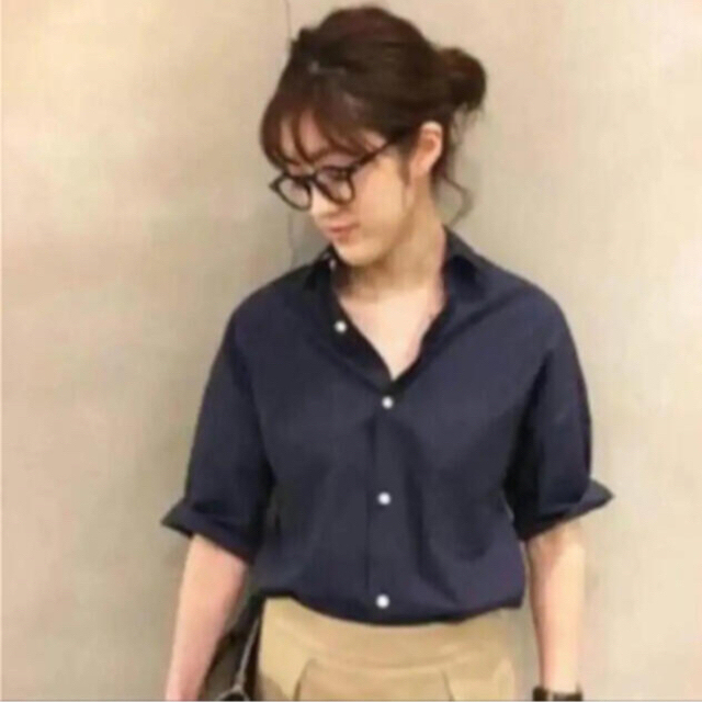 最大5万円OFFクーポン! MADISON BLUE J BRADLEY SHIRT /ネイビー 美品