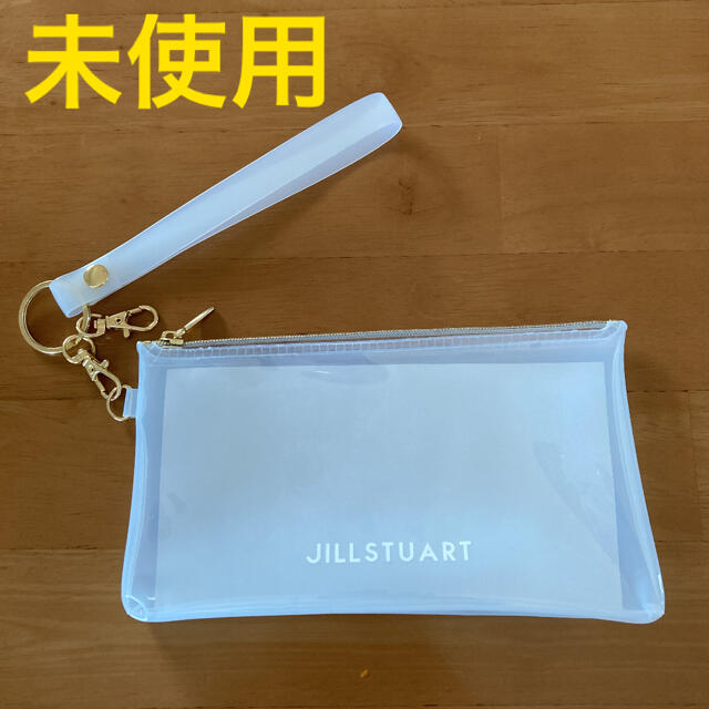 JILLSTUART(ジルスチュアート)の未使用　ゼクシィ　2021 6月号　付録　ペンケース　ポーチ　キーチェーン　のみ レディースのファッション小物(ポーチ)の商品写真