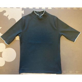 グレイル(GRL)の【値下げ　新品 】グレイル ハイネックリブトップス(カットソー(半袖/袖なし))