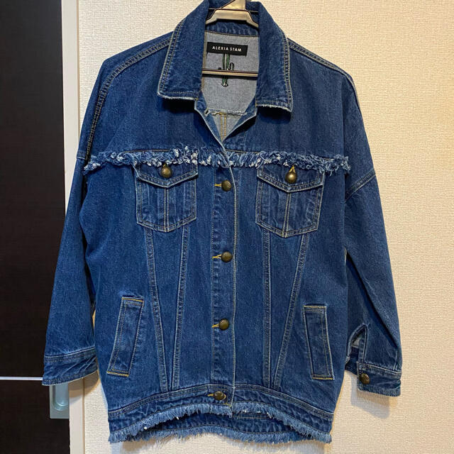 専用　fringe denim jacket【indigo】