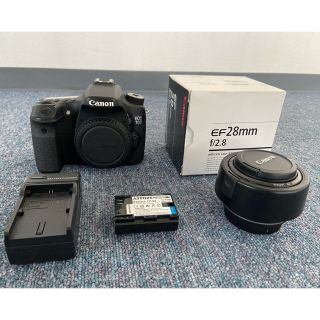 Canon - Canon EOS 70D+EF28mm単焦点レンズセットの通販 by mochie's