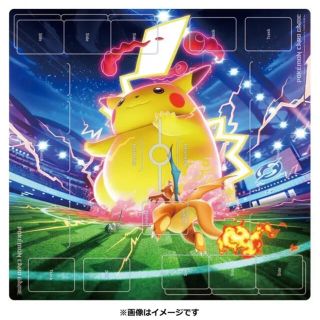 ポケモン(ポケモン)のポケモンカードゲーム ラバープレイマット フルサイズ キョダイマックスピカチュウ(カードサプライ/アクセサリ)