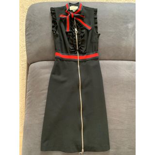 グッチ(Gucci)のGUCCI 直営店購入　ワンピース(ひざ丈ワンピース)