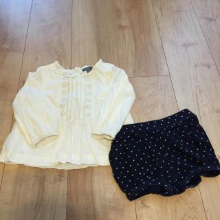 ベビーギャップ(babyGAP)のレースブラウスset❤︎(ブラウス)