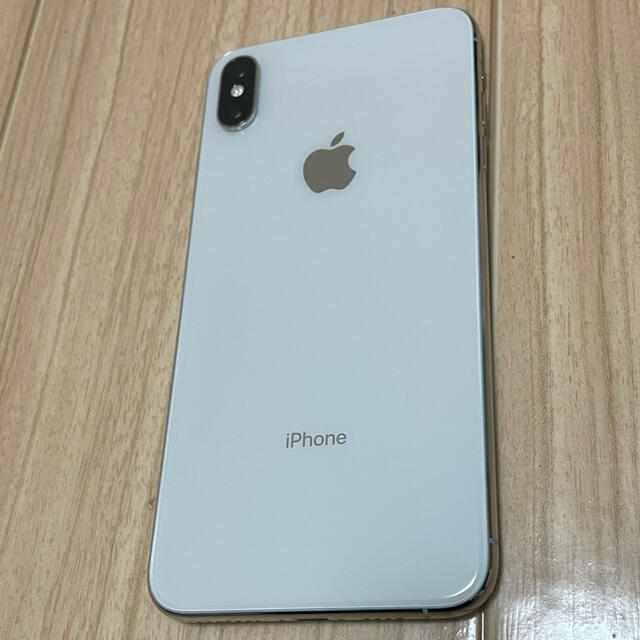 Apple(アップル)のiPhone Xs Max 64G ホワイト SIMフリー Applestore スマホ/家電/カメラのスマートフォン/携帯電話(スマートフォン本体)の商品写真