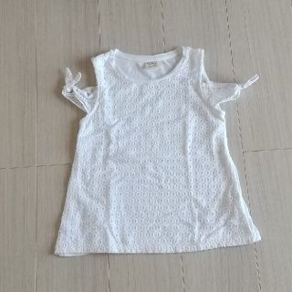 ザラキッズ(ZARA KIDS)の値下げしました！ZARA ガールズ 128センチ 半袖ブラウス(Tシャツ/カットソー)