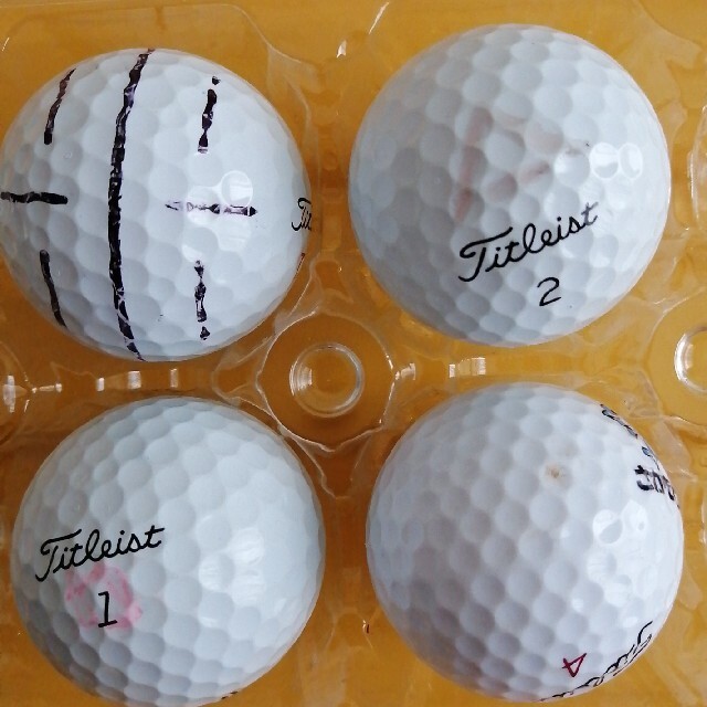 Titleist(タイトリスト)の【実質値下】タイトリスト　ロストボール25球 スポーツ/アウトドアのゴルフ(その他)の商品写真