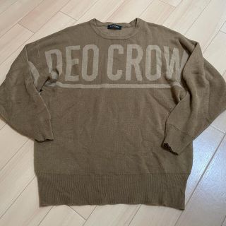 ロデオクラウンズ(RODEO CROWNS)のロデオクラウン　ブラウンニット(ニット/セーター)