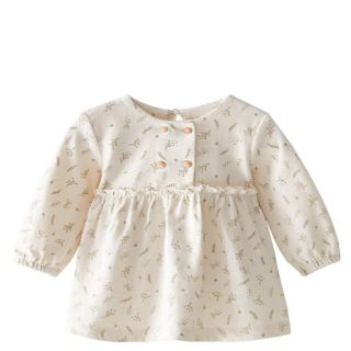 ザラキッズ(ZARA KIDS)のZARAベビー　フラワープリントワンピース(ワンピース)