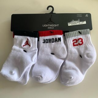 ナイキ(NIKE)の【新品未使用】 Nike Jordan ジョーダン キッズ靴下6組 2〜4歳用 (靴下/タイツ)