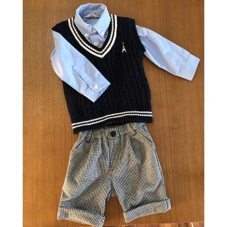 【お値下げ】セレモニー洋服セット　男の子　1歳児　2歳児　サイズ80(セレモニードレス/スーツ)