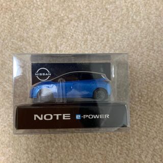 ニッサン(日産)の日産NOTE ミニカー(非売品)(ミニカー)