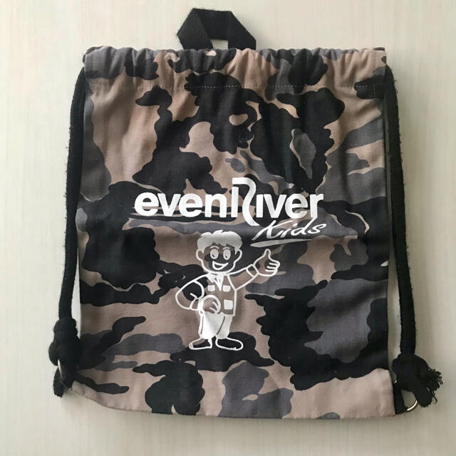 EVEN RIVER(イーブンリバー)のイーブンリバー　キッズ　リュック　巾着 キッズ/ベビー/マタニティのこども用バッグ(リュックサック)の商品写真