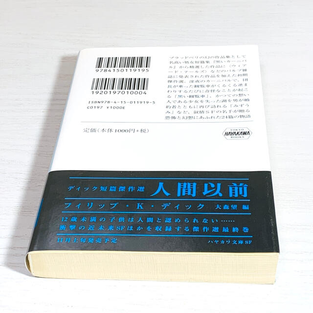 黒いカーニバル　レイ・ブラッドベリ　ハヤカワ文庫　SFファンタジー　小説　文学 エンタメ/ホビーの本(文学/小説)の商品写真