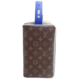 ルイ ヴィトン LOUIS VUITTON モノグラム LVXNBA クロークルーム ドロップキット ハンド バッグ レザー ブラック RFID M58515 VLP 90207658