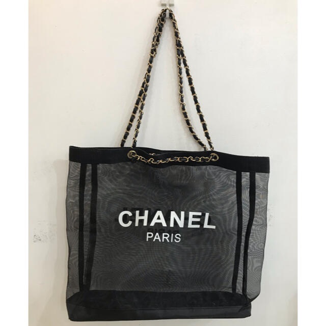 通販ネット シャネル ノベルティ バッグ メッシュ トート CHANEL | www