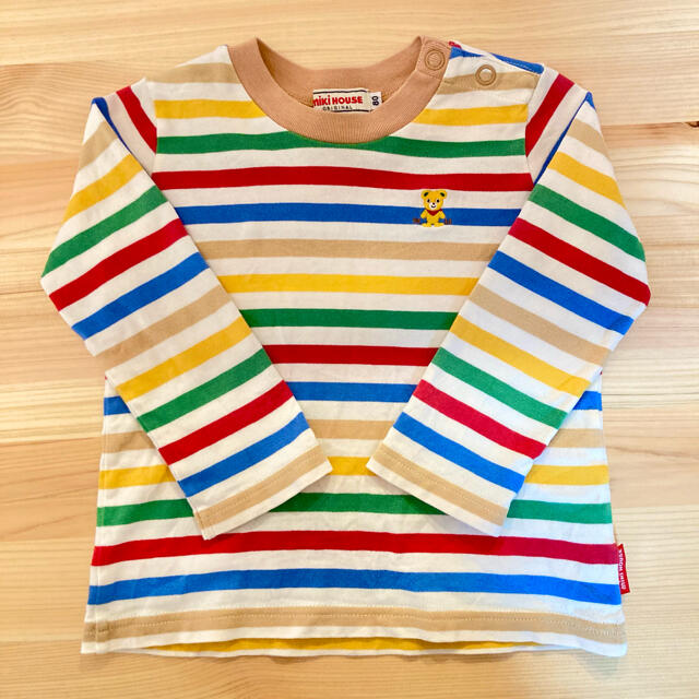 mikihouse(ミキハウス)のミキハウス　ロングTシャツ　80 キッズ/ベビー/マタニティのベビー服(~85cm)(Ｔシャツ)の商品写真