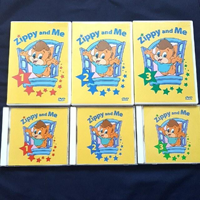 ZIPPY AND ME CD & DVD セット自宅学習