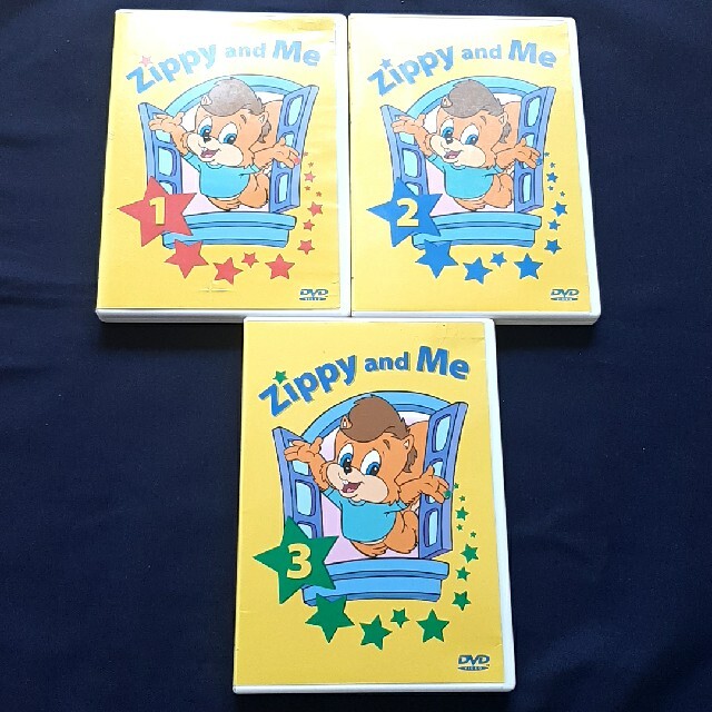 Disney(ディズニー)のZIPPY AND ME CD & DVD セット エンタメ/ホビーのDVD/ブルーレイ(キッズ/ファミリー)の商品写真