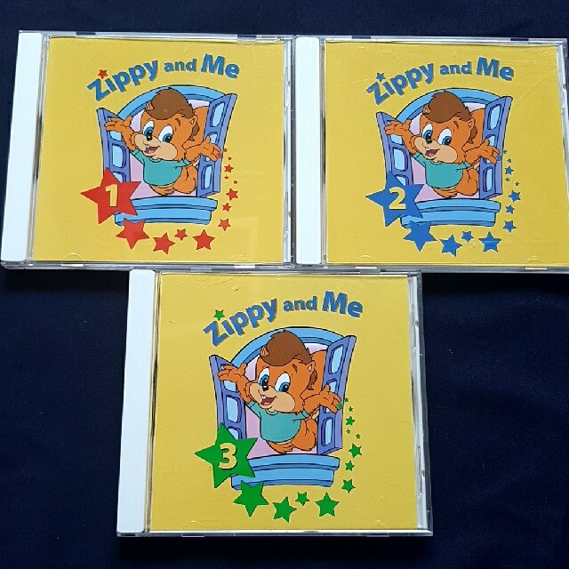 Disney(ディズニー)のZIPPY AND ME CD & DVD セット エンタメ/ホビーのDVD/ブルーレイ(キッズ/ファミリー)の商品写真