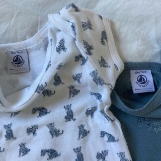 コドモビームス(こどもビームス)のPETIT BATEAU プチバトー 半袖ロンパース(ロンパース)