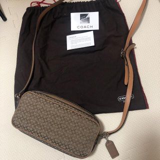 コーチ(COACH)のcoach◇ブラウン◇ポシェット(ショルダーバッグ)