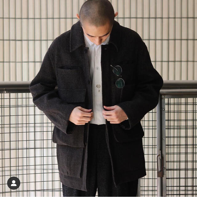 Edwina horl 18AW オーバーサイズウールジャケット