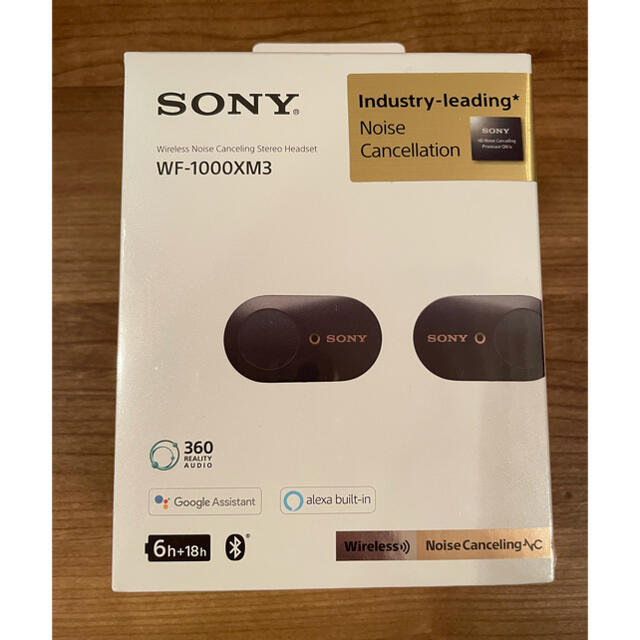 SONY WF-1000XM3(B) ノイズキャンゼリグワイヤレスイヤホン SONY WF-1000XM3(B) ノイズキャンゼリグワイヤレスイヤホン
