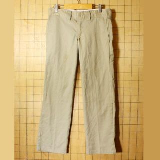 ディッキーズ(Dickies)のDickiesディッキーズワークパンツ ベージュ W30 アメリカ古着ss189(ワークパンツ/カーゴパンツ)