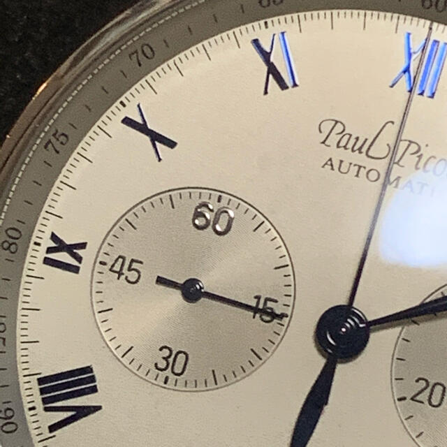 Paul Picot(ポールピコ)の最終値下！ポールピコ  ジェントルマン・自動巻クロノグラフ（中古） メンズの時計(腕時計(アナログ))の商品写真